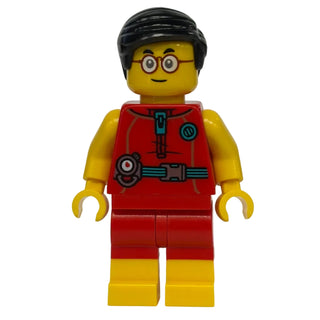 Mr. Tang - Red Diving Suit, mk095 - LEGO® Monkie Kid Minifigure LEGO®