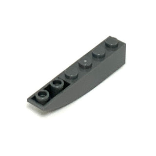 Slope, Curved 6 x 1 Inverted, Part# 42023 Part LEGO® Dark Bluish Gray  