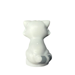 Raccoon with Dark Bluish Gray Markings, 77110pb03 LEGO® Animals LEGO®