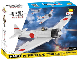 COBI Mitsubishi A6M2 "Zero-Sen" Fighter: Set #5729 Cobi Kit Cobi Toys