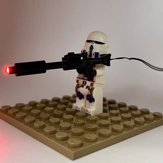 Lighting kit, Long Blaster with Extension, sw1206, LW-75342 Custom Parts United Brick Co®