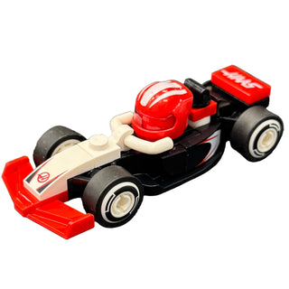 Haas F1 Team Race Car, F1 Collectible Race Cars, colf1rc-10 Minifigure LEGO® Built