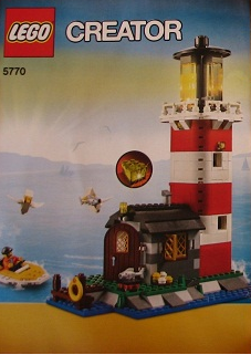 5770-Lighthouse Island - INSTRUCTIONS ONLY Instructions LEGO® Slightly Used Book 3