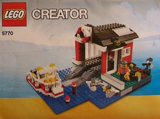 5770-Lighthouse Island - INSTRUCTIONS ONLY Instructions LEGO® Slightly Used Book 2
