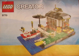 5770-Lighthouse Island - INSTRUCTIONS ONLY Instructions LEGO® Slightly Used Book 1