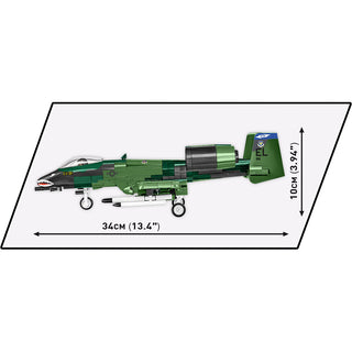 A-10 Thunderbolt II Warthog Attack Aircraft: COBI Set #5856 Building Kit Cobi Toys