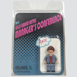 LEGO Brand Retail Manager's Conference 2016, Zack Blister Pack, Orlando, FL, lbrmc2016-1 Minifigure LEGO®