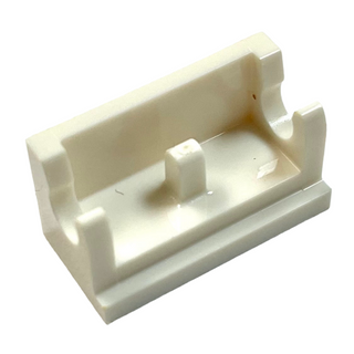 Hinge Brick 1 x 2 Base, Part# 3937 Part LEGO® White