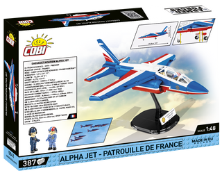 COBI Alpha Jet - Patrouille de France Attack Jet: Set #5841 Cobi Kit Cobi Toys
