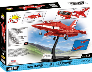 COBI BAe Hawk T1 "Red Arrows" Jet: Set #5844 Cobi Kit Cobi Toys