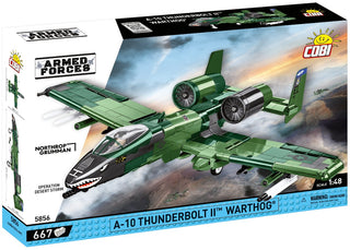 COBI A-10 Thunderbolt II Warthog Attack Aircraft : Set #5856 Cobi Kit Cobi Toys