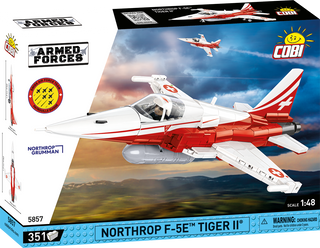 COBI Northrop F-5E Tiger II Jet: Set #5857 Cobi Kit Cobi Toys