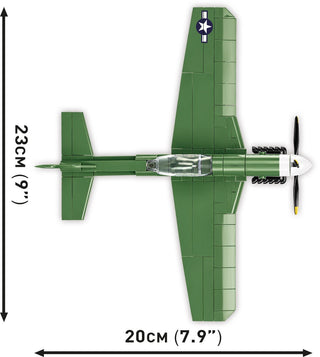 COBI North American P-51D Mustang : Set #5860 Cobi Kit Cobi Toys