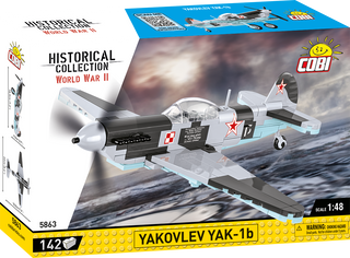 COBI Yakovlev YAK-1b Fighter: Set #5863 Cobi Kit Cobi Toys