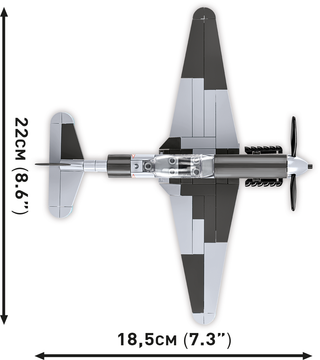 COBI Yakovlev YAK-1b Fighter: Set #5863 Cobi Kit Cobi Toys