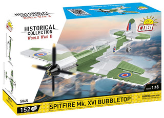COBI Spitfire Mk. XVI Bubbletop : Set #5865 Cobi Kit Cobi Toys