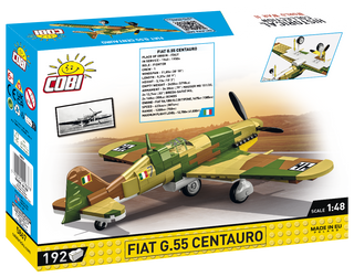 COBI Fiat G.55 Centauro Fighter : Set #5867 Cobi Kit Cobi Toys