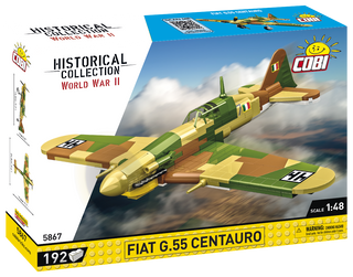 COBI Fiat G.55 Centauro Fighter : Set #5867 Cobi Kit Cobi Toys