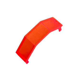 Panel 3 x 2 x 6, Part# 2466 Part LEGO® Trans-Neon Orange Very Good