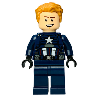 Captain America, sh0625 Minifigure LEGO® With Hair
