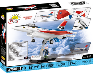 COBI F-16 (YF-16) First Flight Edition 1974 Fighter : Set #5892 Cobi Kit Cobi Toys