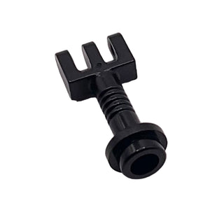 Hinge Bar with 3 Fingers and End Stud (Control Lever), Part# 2433 Part LEGO® Black