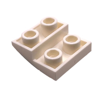 Slope, Curved 2 x 2 x 2/3 Inverted, Part# 32803 Part LEGO® White