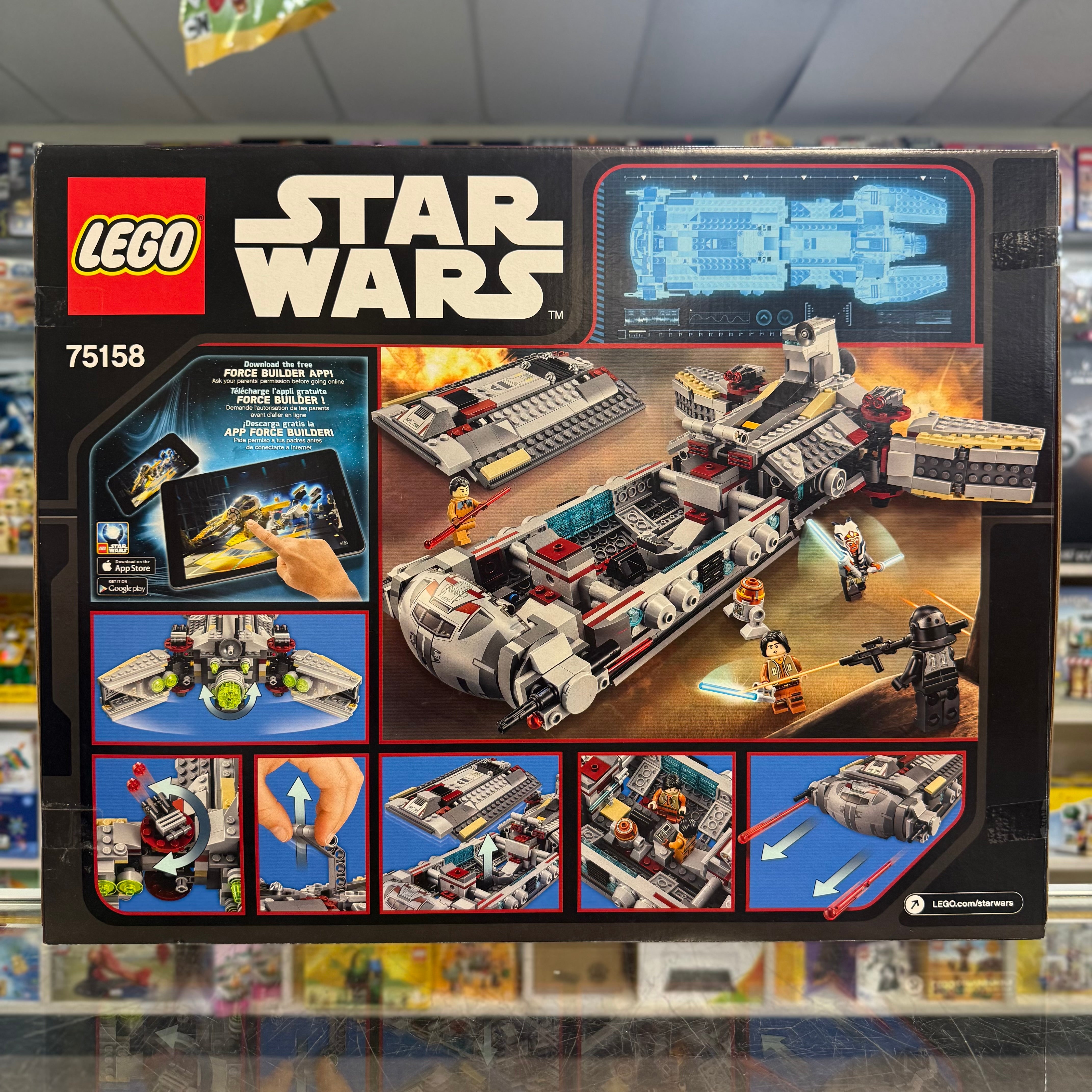 Rebel Combat Frigate Set, 75158 – United Brick Co®