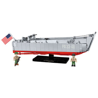 LCVP Higgins Boat Landing Craft: WWII COBI Set #4849 Building Kit Cobi Toys