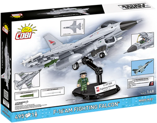 F-16 AM Fighting Falcon Fighter: COBI Set #5913 Building Kit Cobi Toys