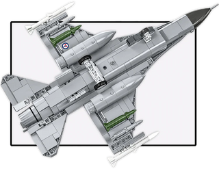 F-16 AM Fighting Falcon Fighter: COBI Set #5913 Building Kit Cobi Toys