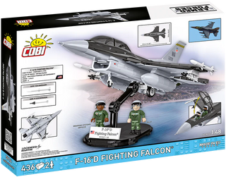 F-16 D Fighting Falcon USAF Fighter: COBI Set #5914 Building Kit Cobi Toys