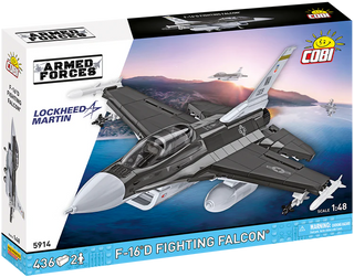 F-16 D Fighting Falcon USAF Fighter: COBI Set #5914 Building Kit Cobi Toys