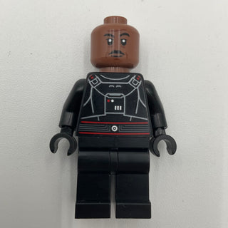 Moff Gideon - Cape, Medium Brown Head, sw1531 - LEGO® Star Wars Minifigure
