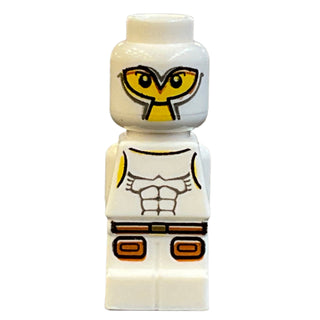 Microfigure Minotaurus Gladiator White, 85863pb015 Minifigure LEGO®