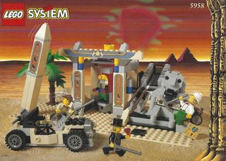 5958-Mummy's Tomb - INSTRUCTIONS ONLY Instructions LEGO®