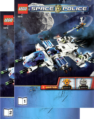 5974-Galactic Enforcer - INSTRUCTIONS ONLY
