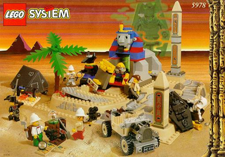 5978-Sphinx Secret Surprise - INSTRUCTIONS ONLY Instructions LEGO®