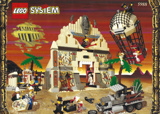 5988-Pharaoh's Forbidden Ruins - INSTRUCTIONS ONLY Instructions LEGO®