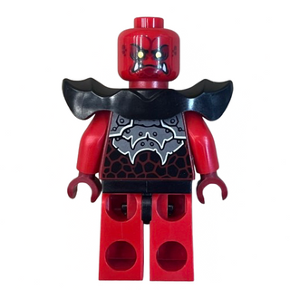 Crust Smasher - Armored Chest, Black Shoulder Pads Armor, nex043 - LEGO® Nexo Knights Minifigure LEGO®