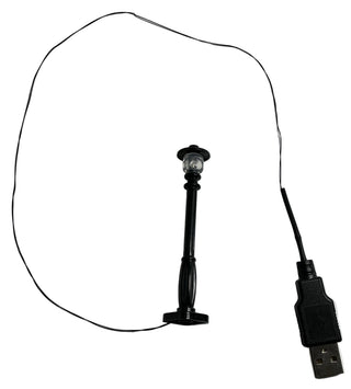 Light-Up Lamp Post Street Light, USB, ACC Custom Parts United Brick Co®