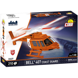 Bell 407 Coast Guard Helicopter: COBI Set #26627 Building Kit Cobi Toys