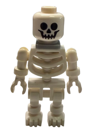 Skeleton - Standard Skull, Floppy Arms, Light Bluish Gray Neck Bracket, gen174a - LEGO® Harry Potter Minifigure LEGO®