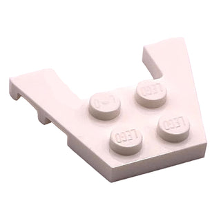 Wedge, Plate 3 x 4 with Stud Notches, Part# 48183 Part LEGO® White
