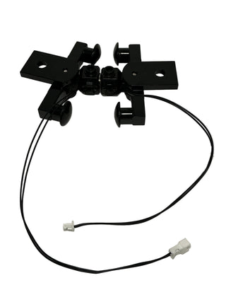 Magnetic Train Connector/Buffer w/ Electric Pass-Thru for Lights, DIY System, Reconnectable, Custom Parts United Brick Co®