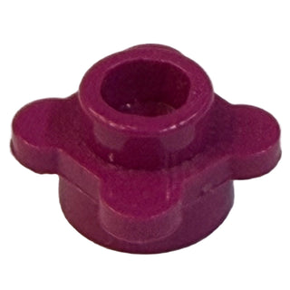Plant Flower Edge 1x1 w/ Tabs, Part# 28573 Part LEGO® Magenta