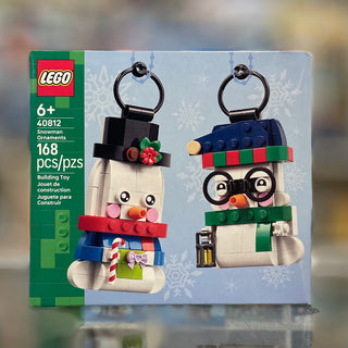 Snowman Ornaments, 40812 Building Kit LEGO®