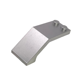 Windscreen 5 x 2 x 1 2/3, Part# 6070 Part LEGO® Metallic Silver