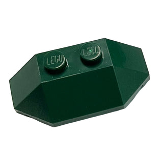 Wedge 2 x 4 Triple, Part# 47759 Part LEGO® Dark Green
