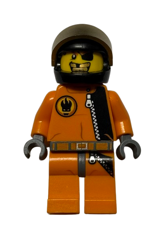 Gold Tooth - Helmet, agt012 - LEGO® Agents Minifigure